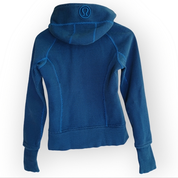 Lululemon Scuba thick Hoodie blue navy blend - Picture 4 of 9